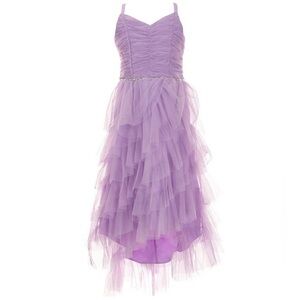 Rare Editions Lilac, Big Girls Dress, size 14